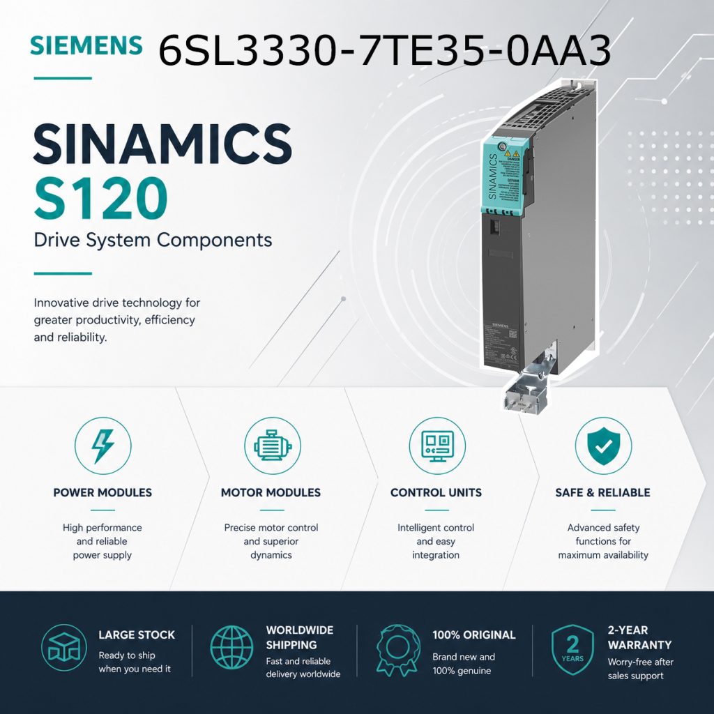 Siemens 6SL3330-7TE35-0AA3 SINAMICS Industrial ...