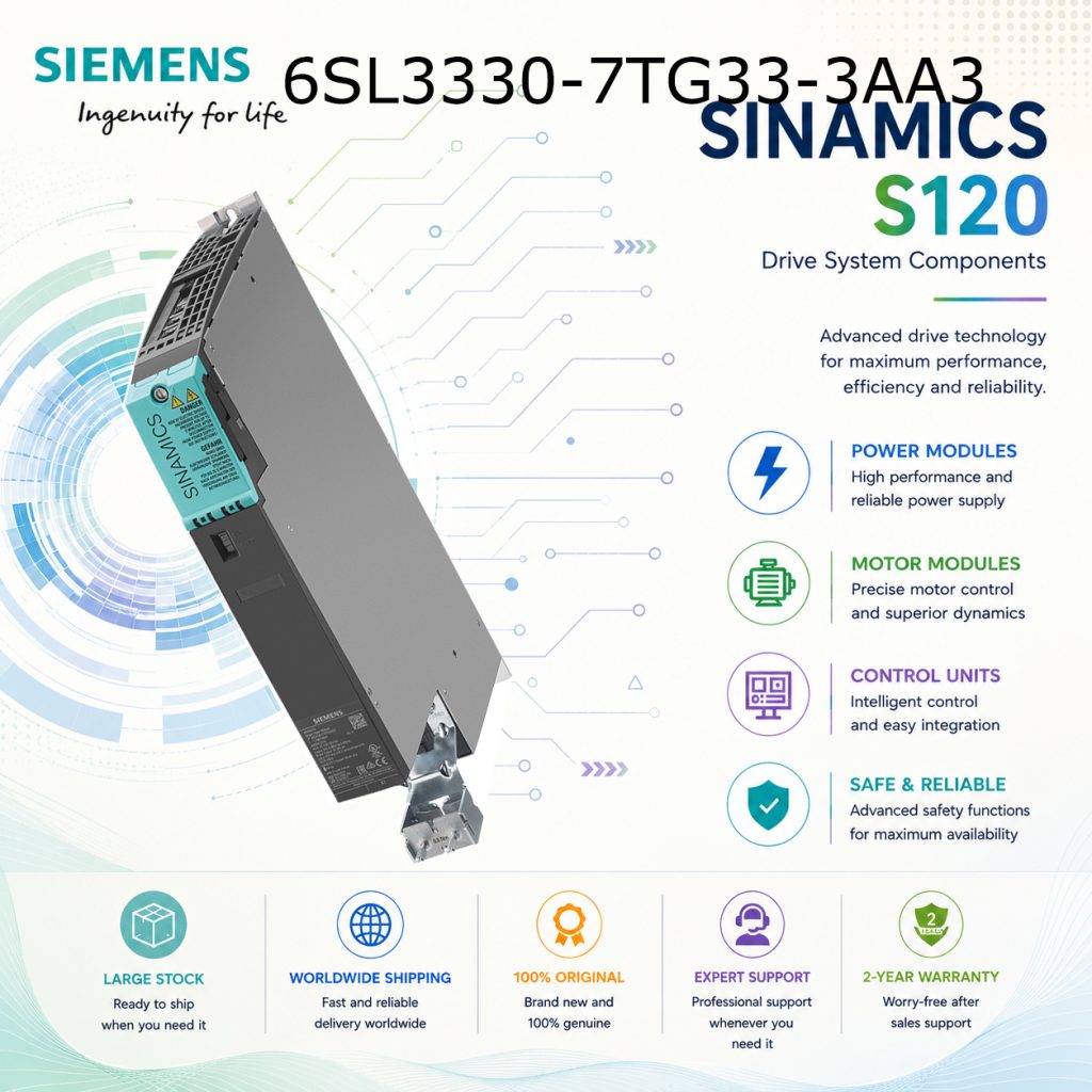Siemens 6SL3330-7TG33-3AA3 SINAMICS Industrial ...