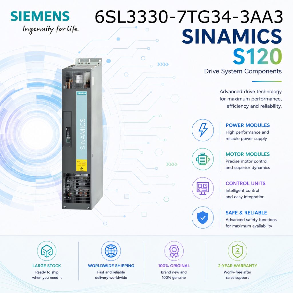 Siemens 6SL3330-7TG34-3AA3 SINAMICS Automation ...