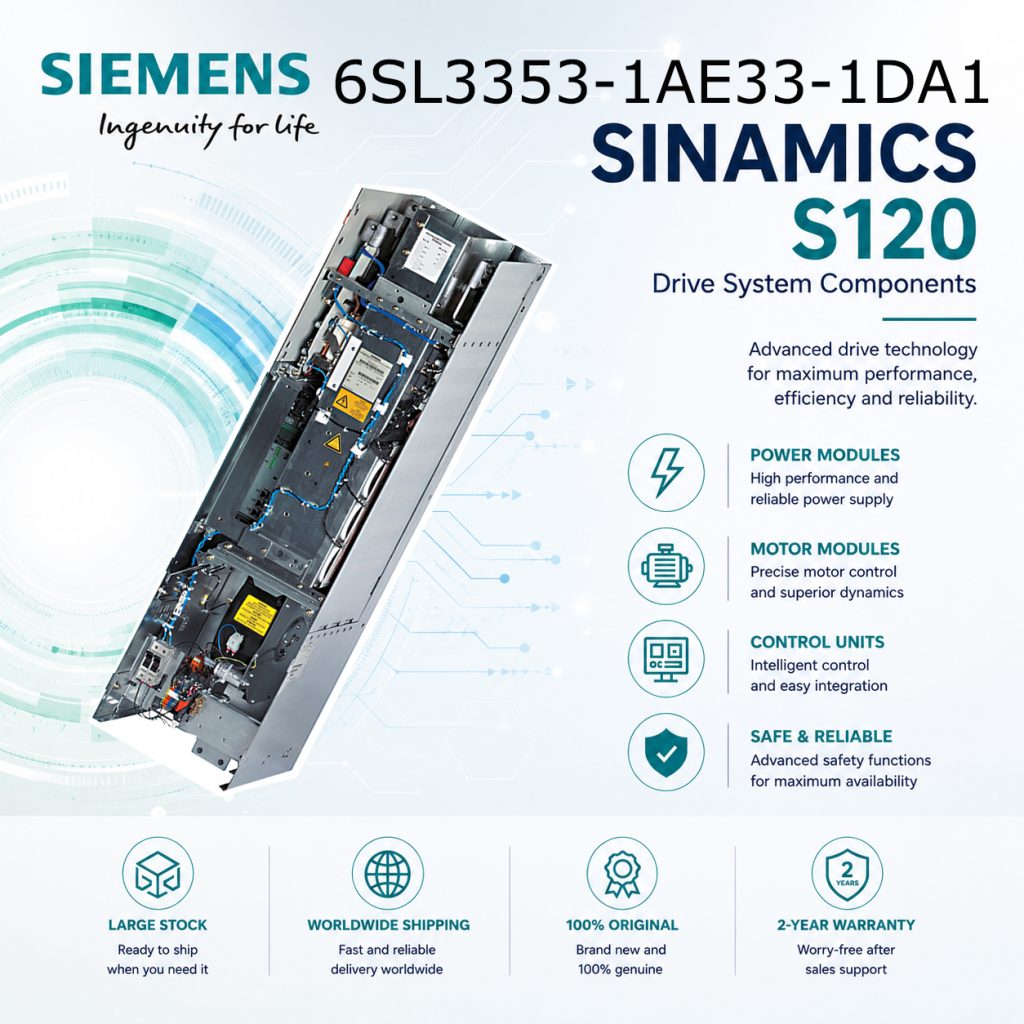 Siemens 6SL3353-1AE33-1DA1 SINAMICS Industrial ...