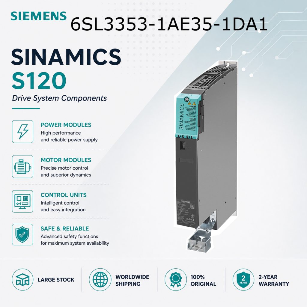 Siemens 6SL3353-1AE35-1DA1 SINAMICS Industrial ...