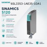 Siemens 6SL3353-1AE35-1DA1 SINAMICS Industrial Drive Module