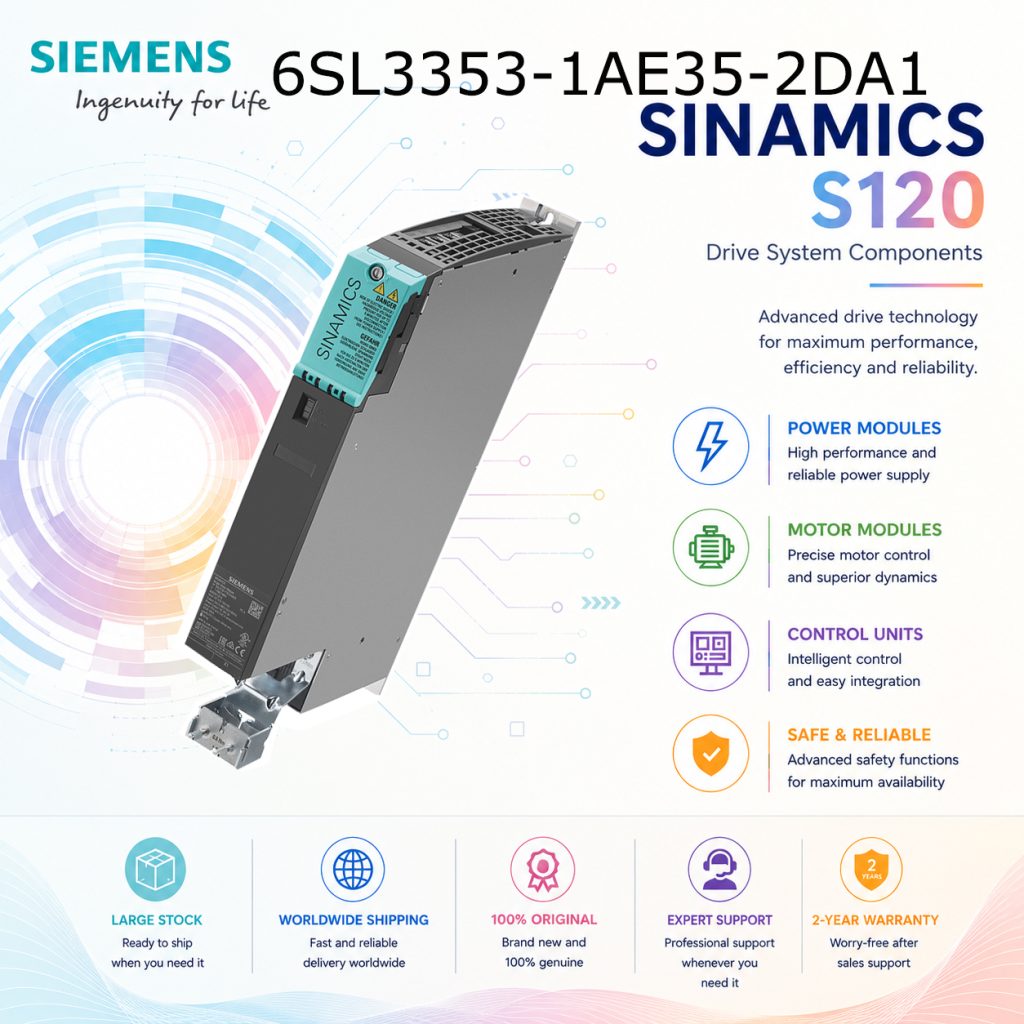 Siemens 6SL3353-1AE35-2DA1 SINAMICS Automation ...