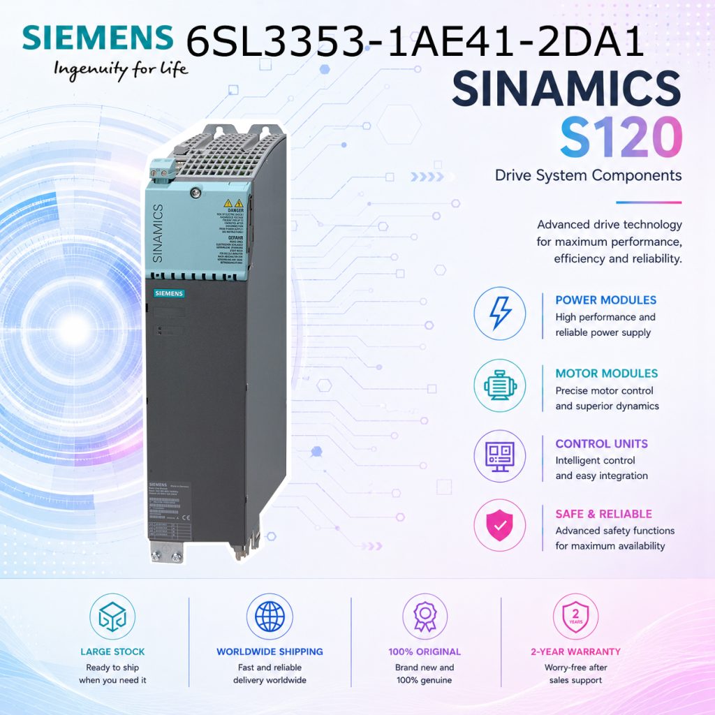 Siemens 6SL3353-1AE41-2DA1 SINAMICS Automation ...