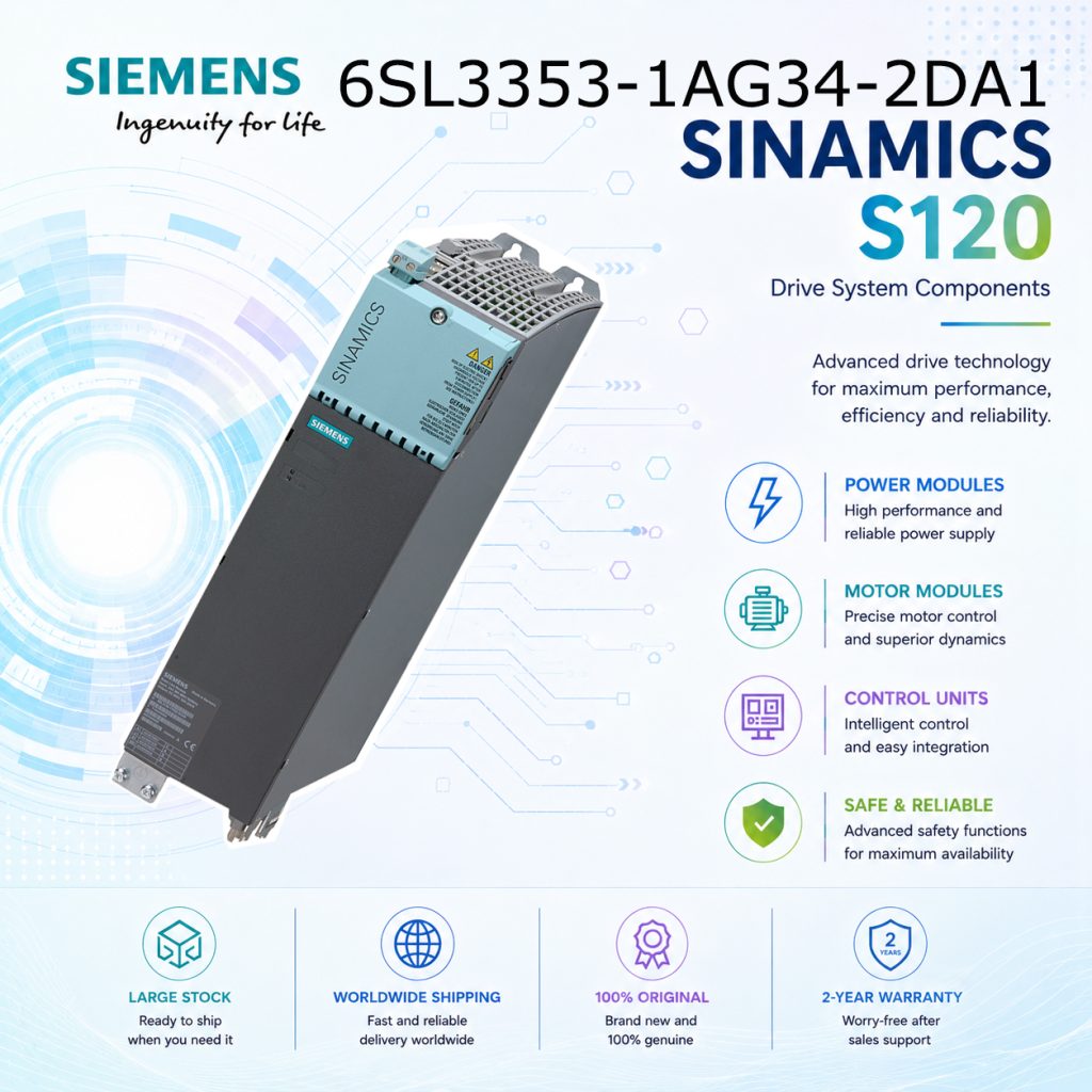 Siemens 6SL3353-1AG34-2DA1 SINAMICS Automation ...