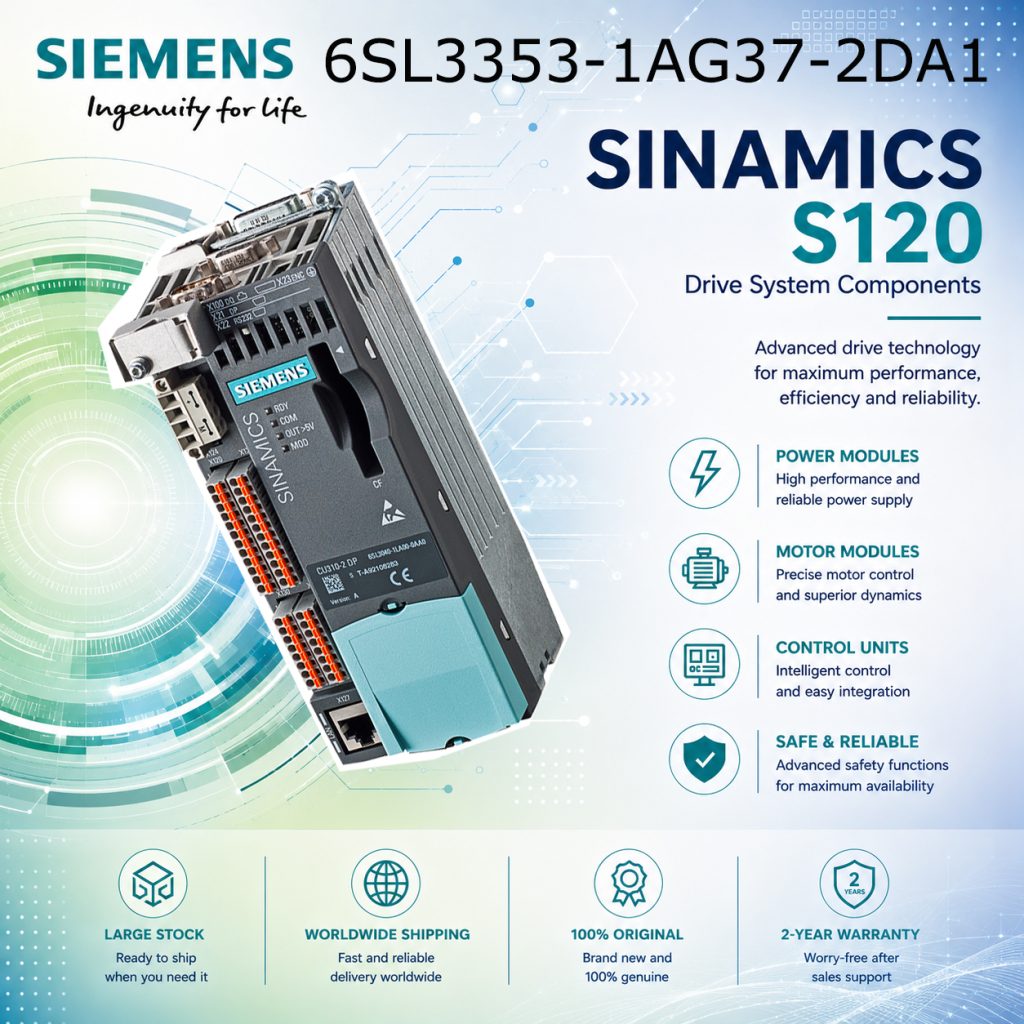 Siemens 6SL3353-1AG37-2DA1 SINAMICS Industrial ...
