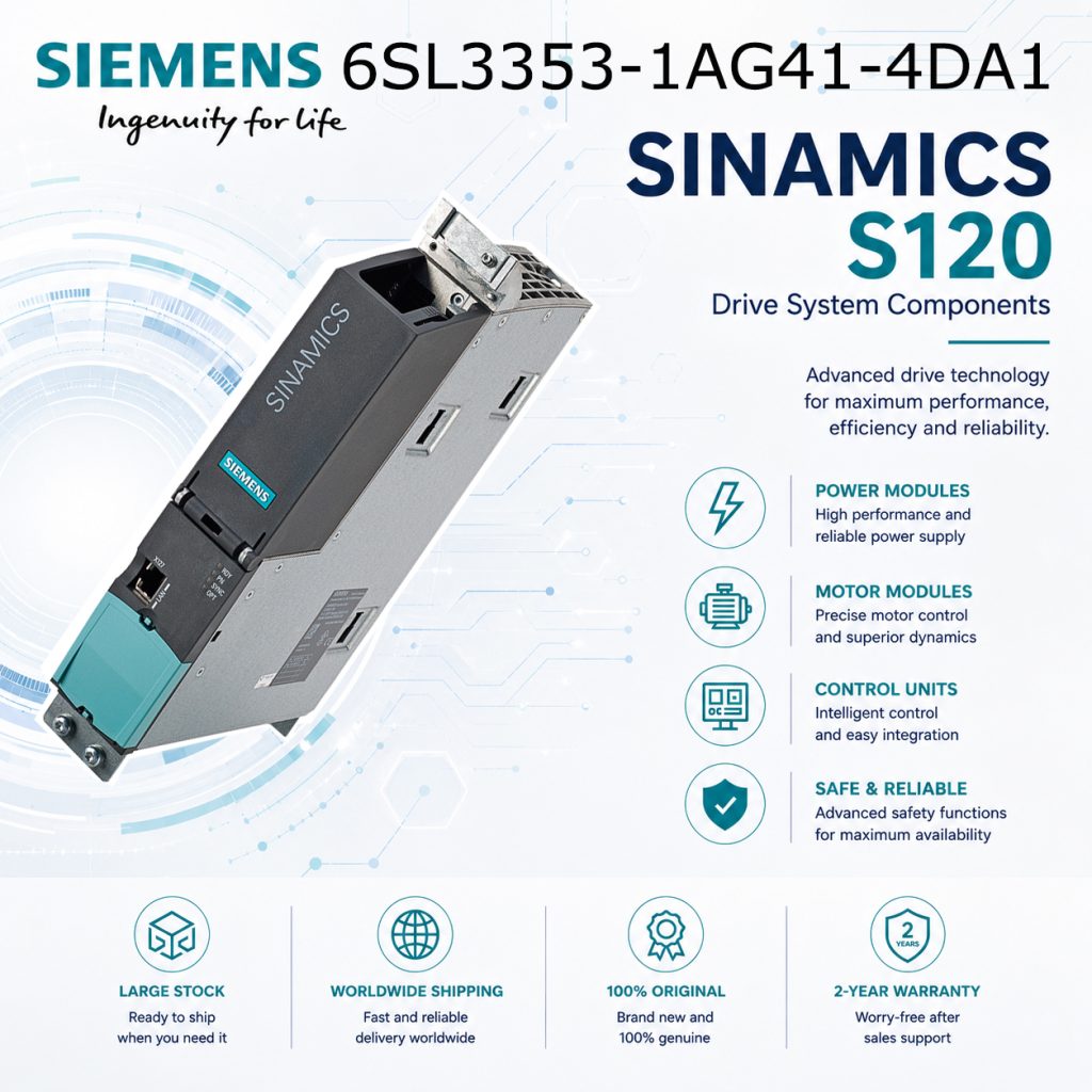 Siemens 6SL3353-1AG41-4DA1 SINAMICS Industrial ...