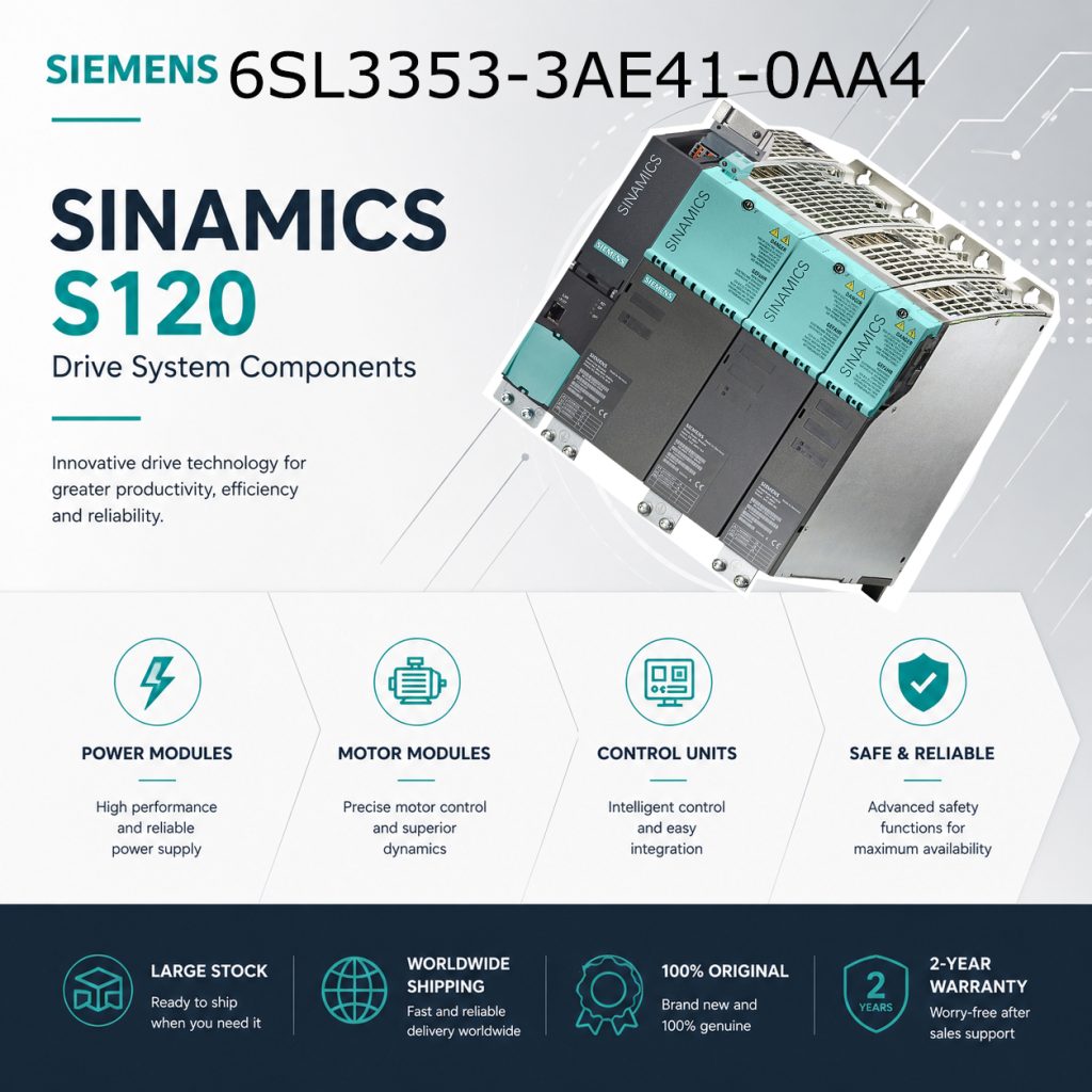 Siemens 6SL3353-3AE41-0AA4 SINAMICS Automation ...
