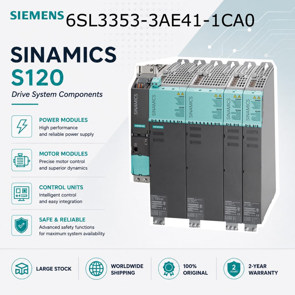 Siemens 6SL3353-3AE41-1CA0 SINAMICS Industrial ...