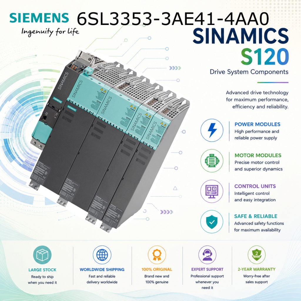 Siemens 6SL3353-3AE41-4AA0 SINAMICS Industrial ...