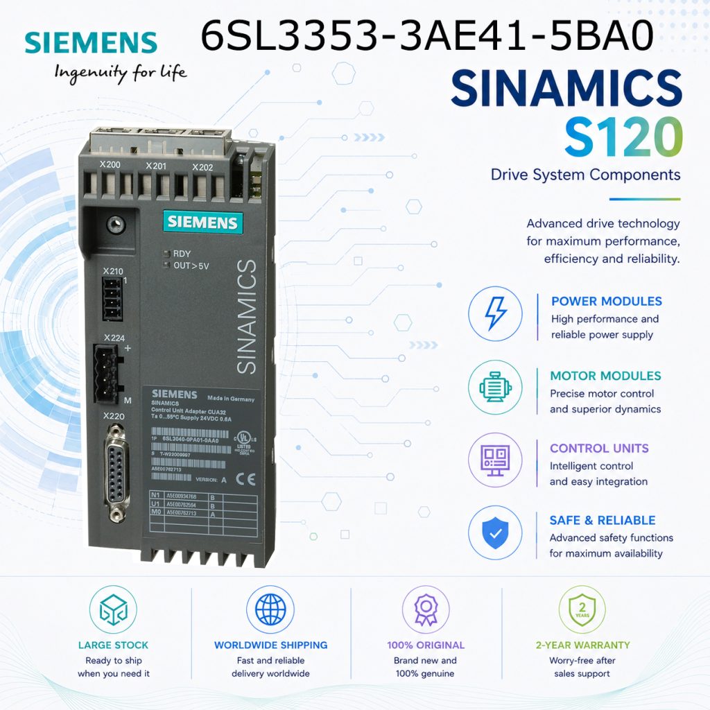 Siemens 6SL3353-3AE41-5BA0 SINAMICS Automation ...