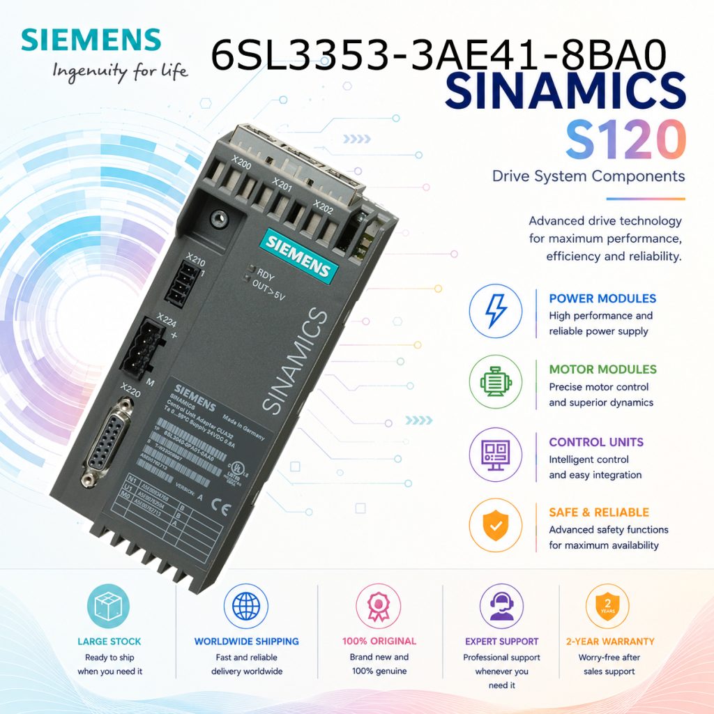 Siemens 6SL3353-3AE41-8BA0 SINAMICS Automation ...