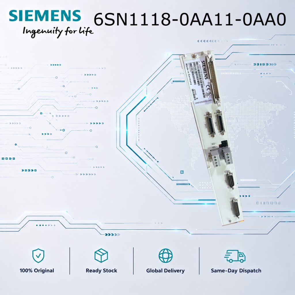 Siemens 6SN1118-0AA11-0AA0 SIMODRIVE Industrial...