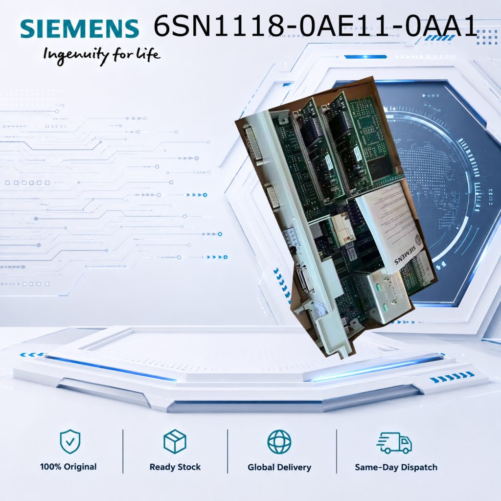 Siemens 6SN1118-0AE11-0AA1 SIMODRIVE Industrial...