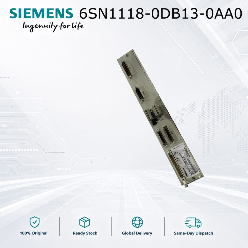 Siemens 6SN1118-0DB13-0AA0 SIMODRIVE Drive Cont...