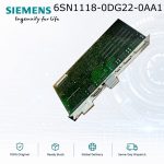 Siemens 6SN1118-0DG22-0AA1 SIMODRIVE Motion Control Module