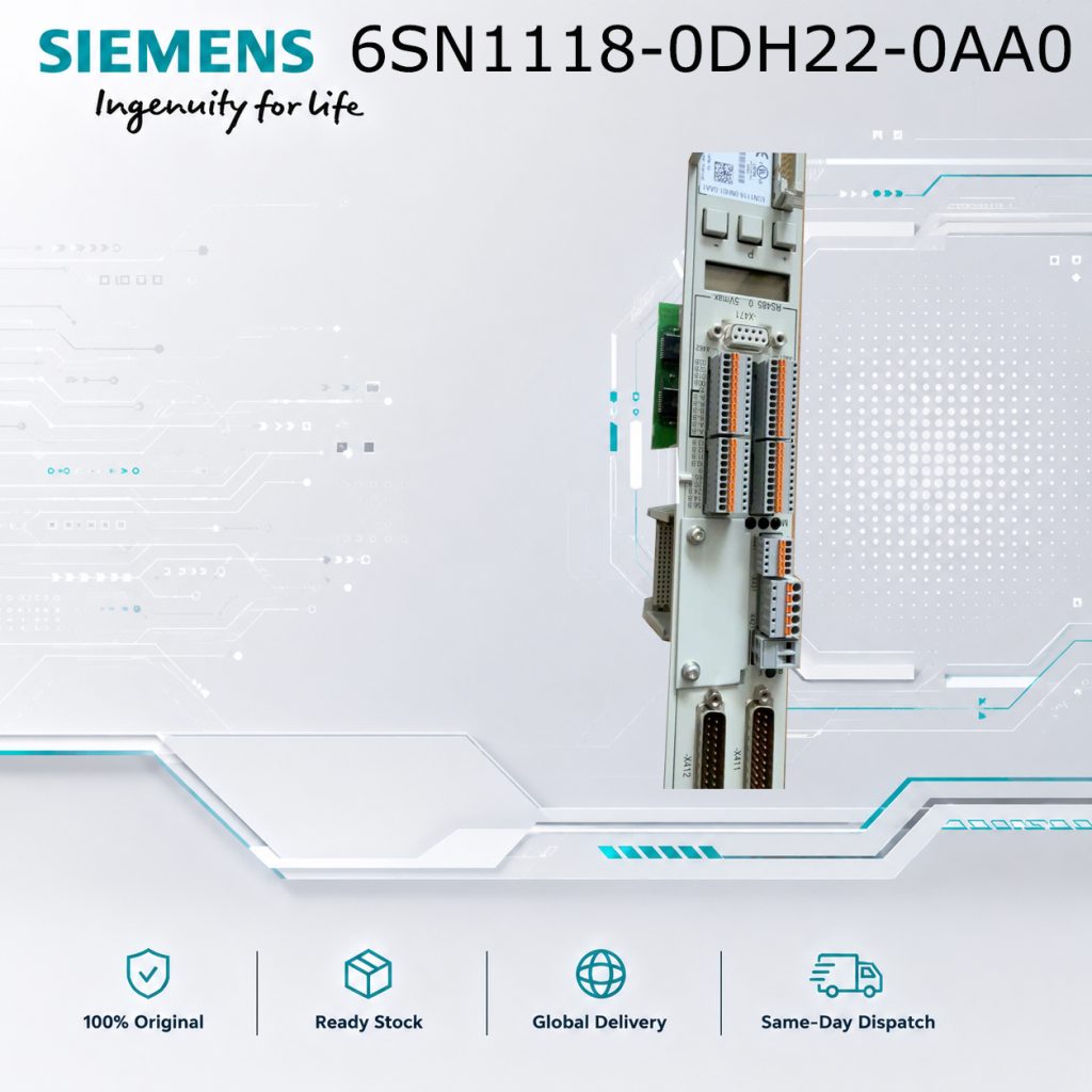 Siemens 6SN1118-0DH22-0AA0 SIMODRIVE Industrial...
