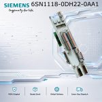 Siemens 6SN1118-0DH22-0AA1 SIMODRIVE CNC Drive Module