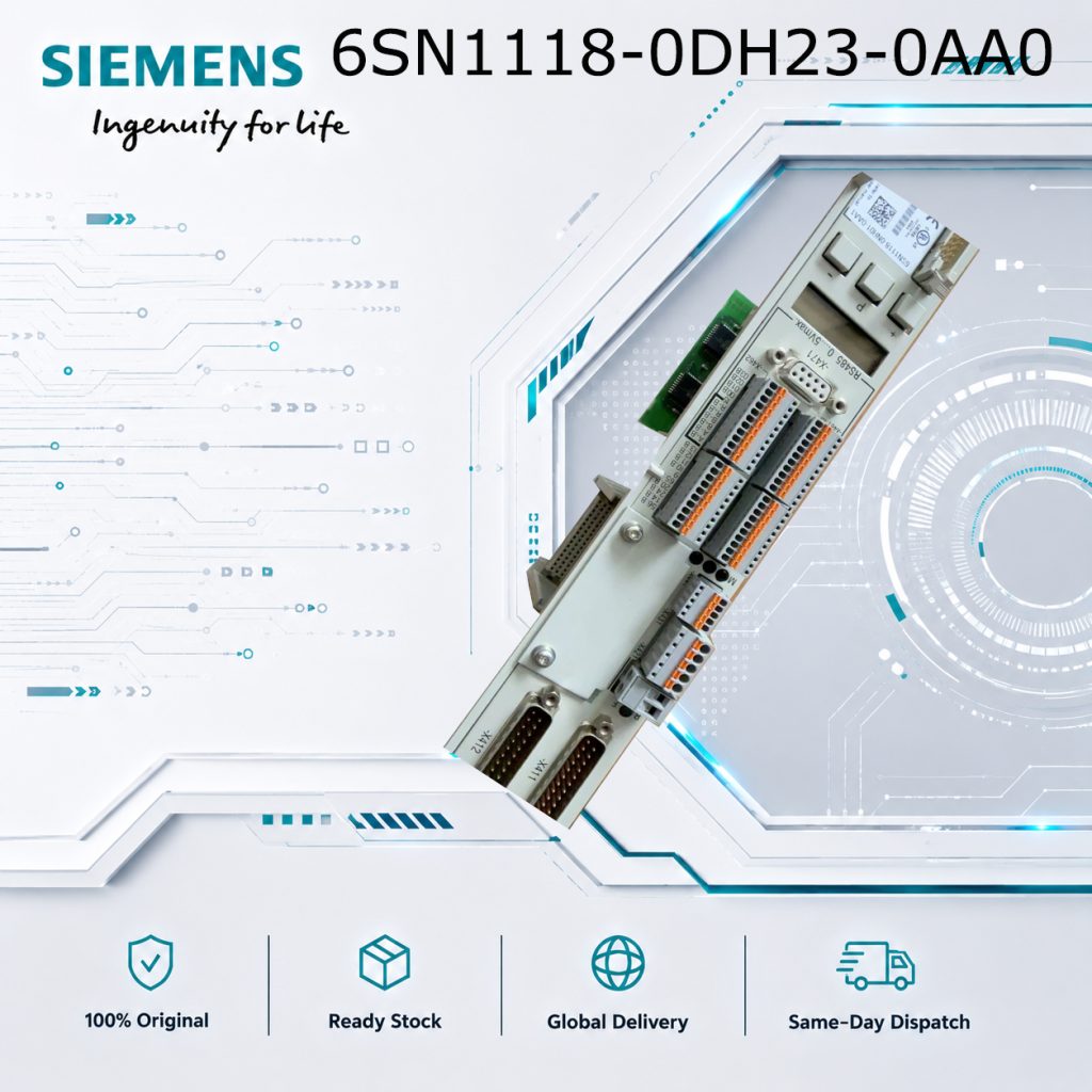 Siemens 6SN1118-0DH23-0AA0 SIMODRIVE Motion Con...