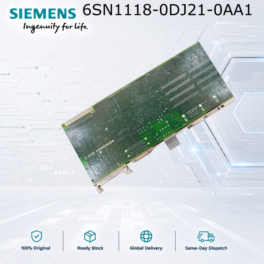 Siemens 6SN1118-0DJ21-0AA1 SIMODRIVE CNC Automa...