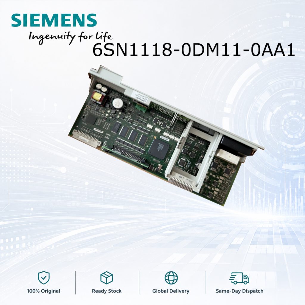 Siemens 6SN1118-0DM11-0AA1 SIMODRIVE Motion Con...