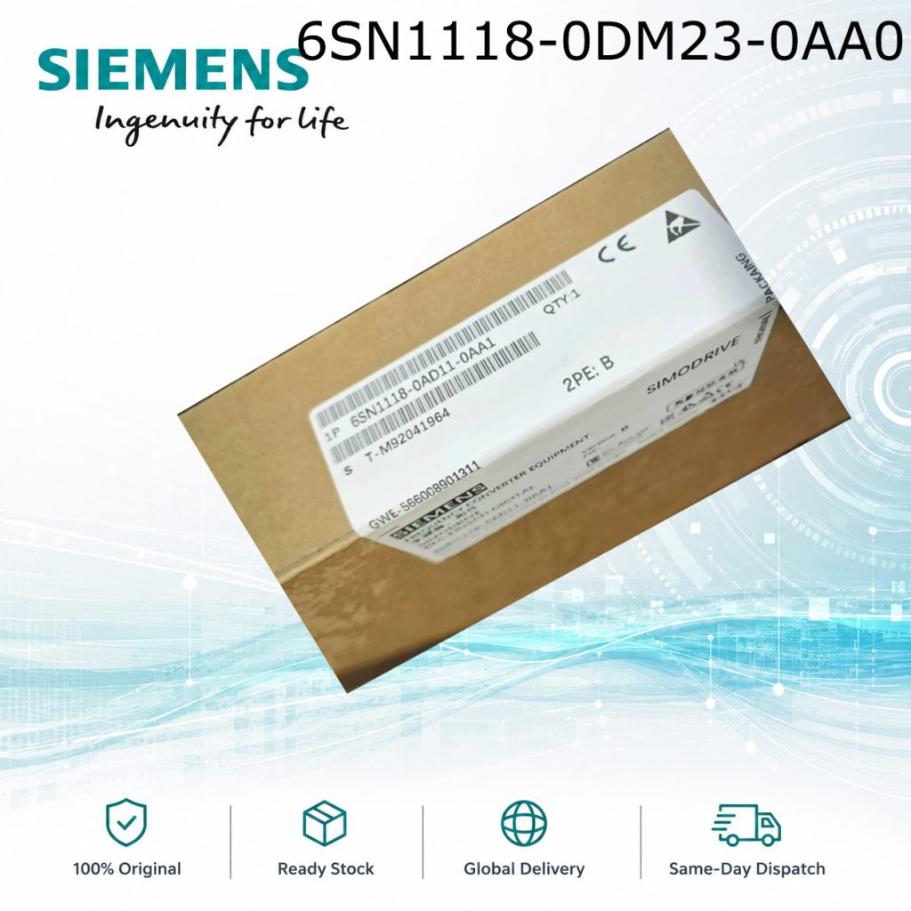 Siemens 6SN1118-0DM23-0AA0 SIMODRIVE Industrial...
