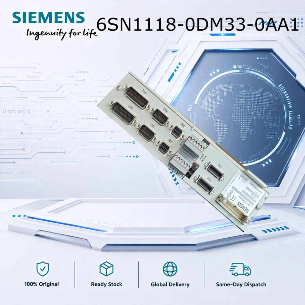 Siemens 6SN1118-0DM33-0AA1 SIMODRIVE Factory Au...