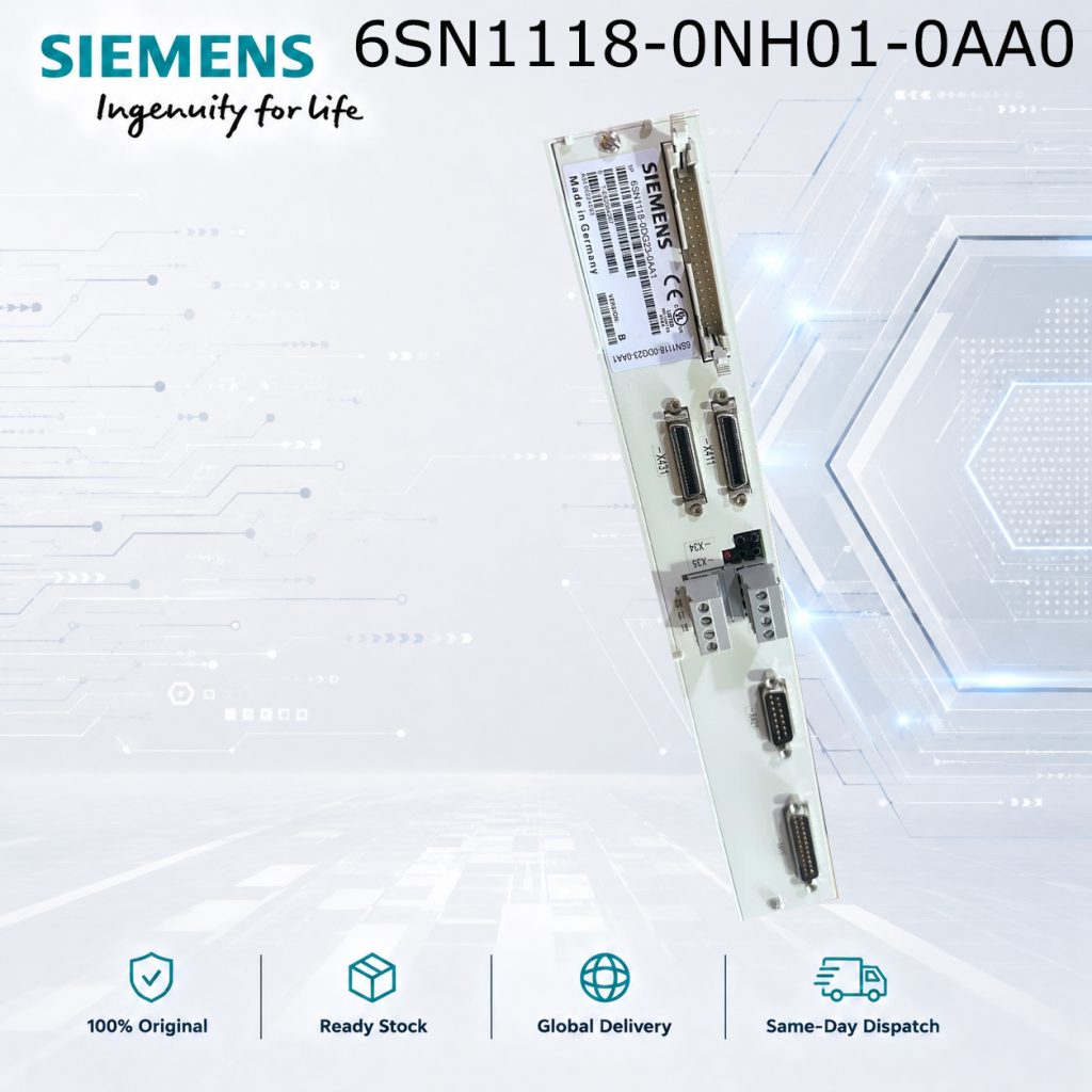 Siemens 6SN1118-0NH01-0AA0 SIMODRIVE Motion Con...