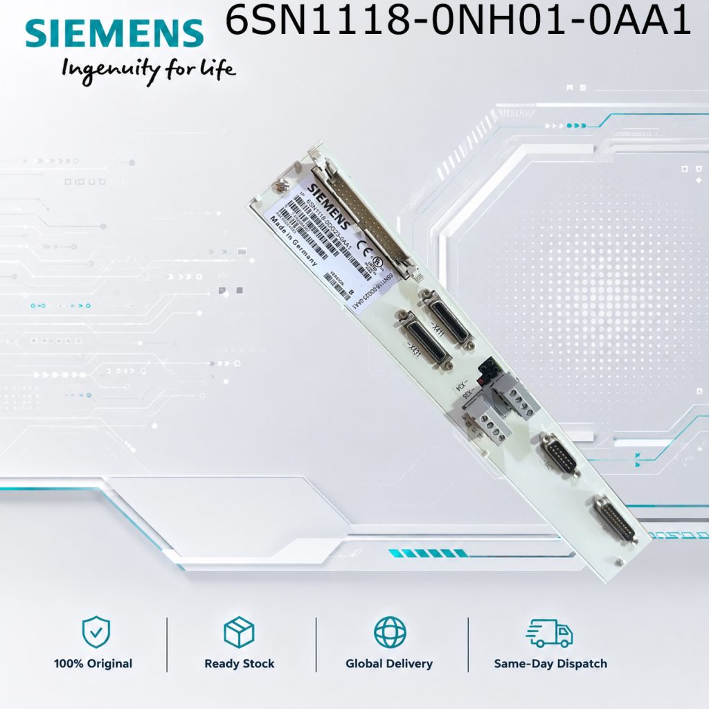 Siemens 6SN1118-0NH01-0AA1 SIMODRIVE Industrial...