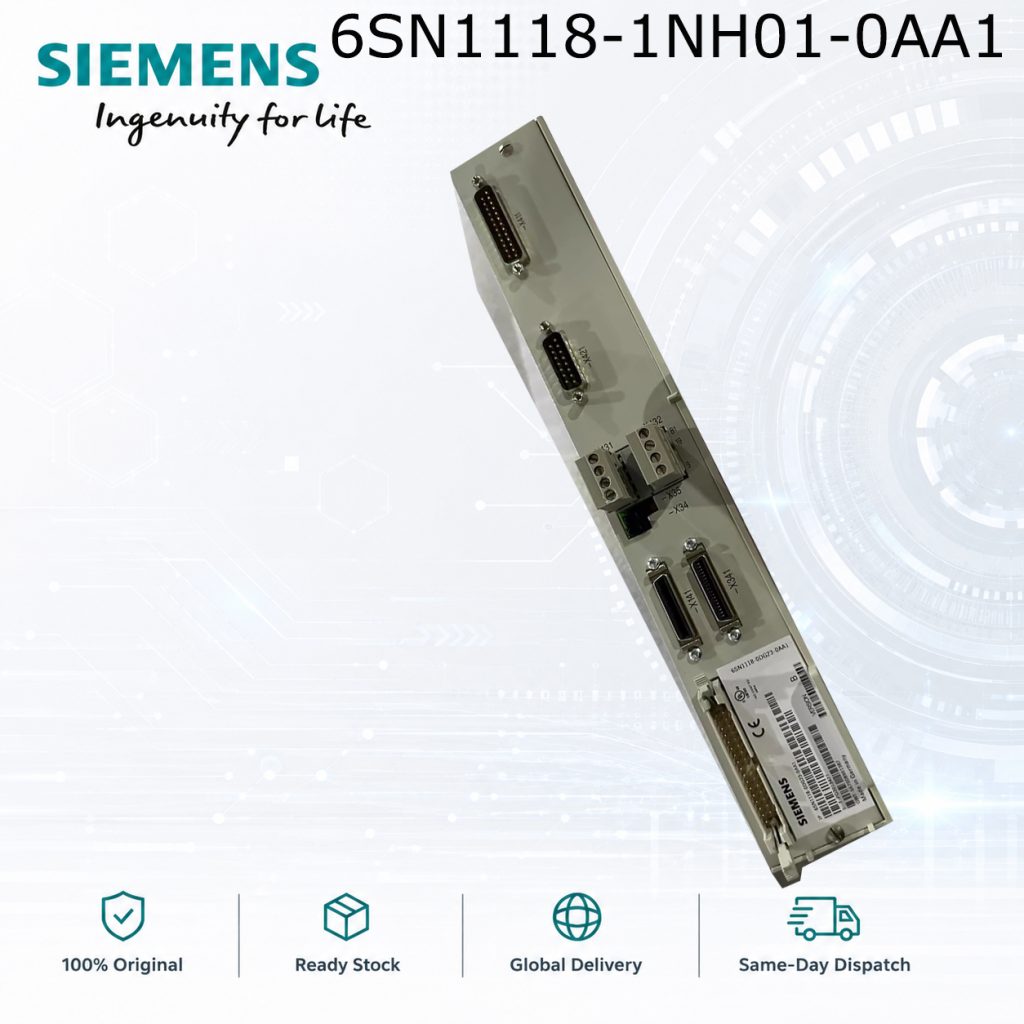 Siemens 6SN1118-1NH01-0AA1 SIMODRIVE CNC Automa...