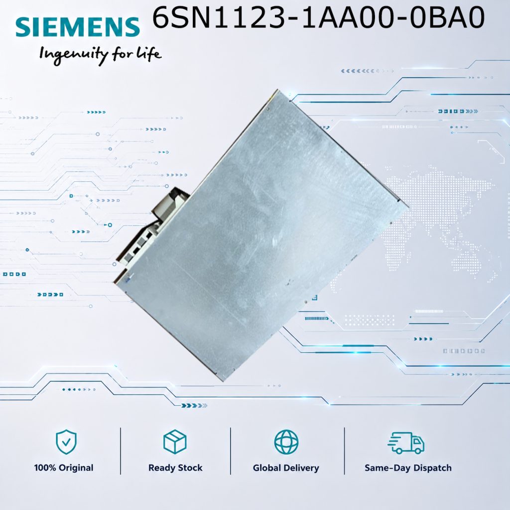 Siemens 6SN1123-1AA00-0BA0 SIMODRIVE Industrial...