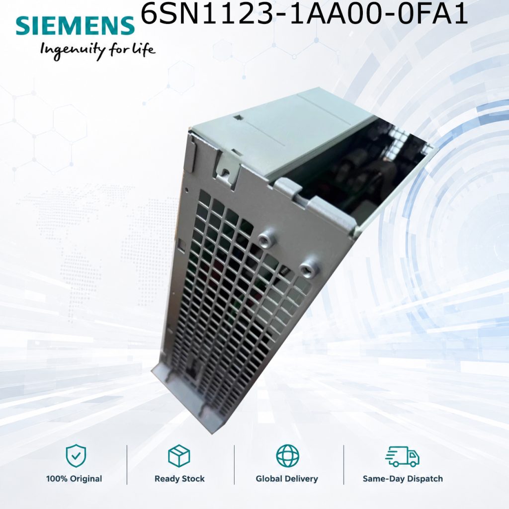 Siemens 6SN1123-1AA00-0FA1 SIMODRIVE Industrial...