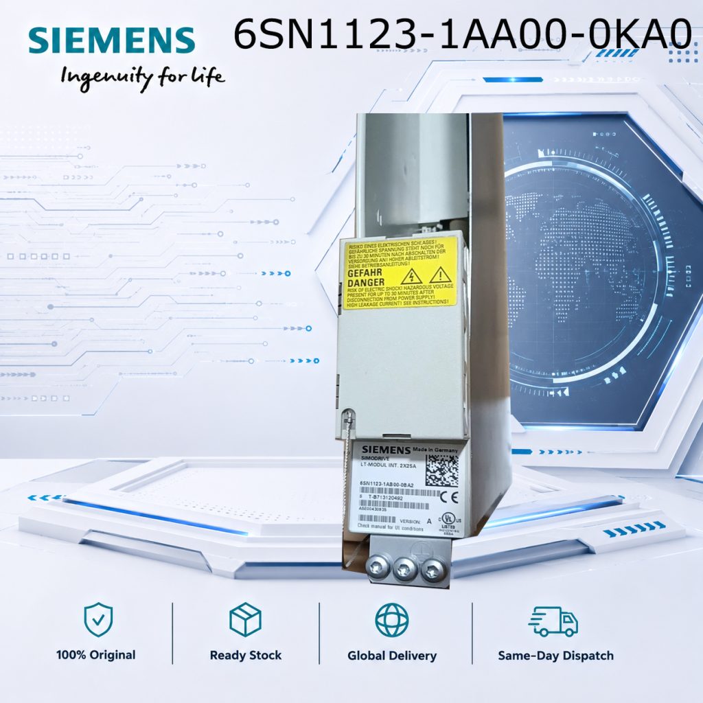 Siemens 6SN1123-1AA00-0KA0 SIMODRIVE Industrial...