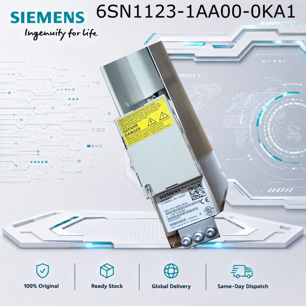 Siemens 6SN1123-1AA00-0KA1 SIMODRIVE Industrial...