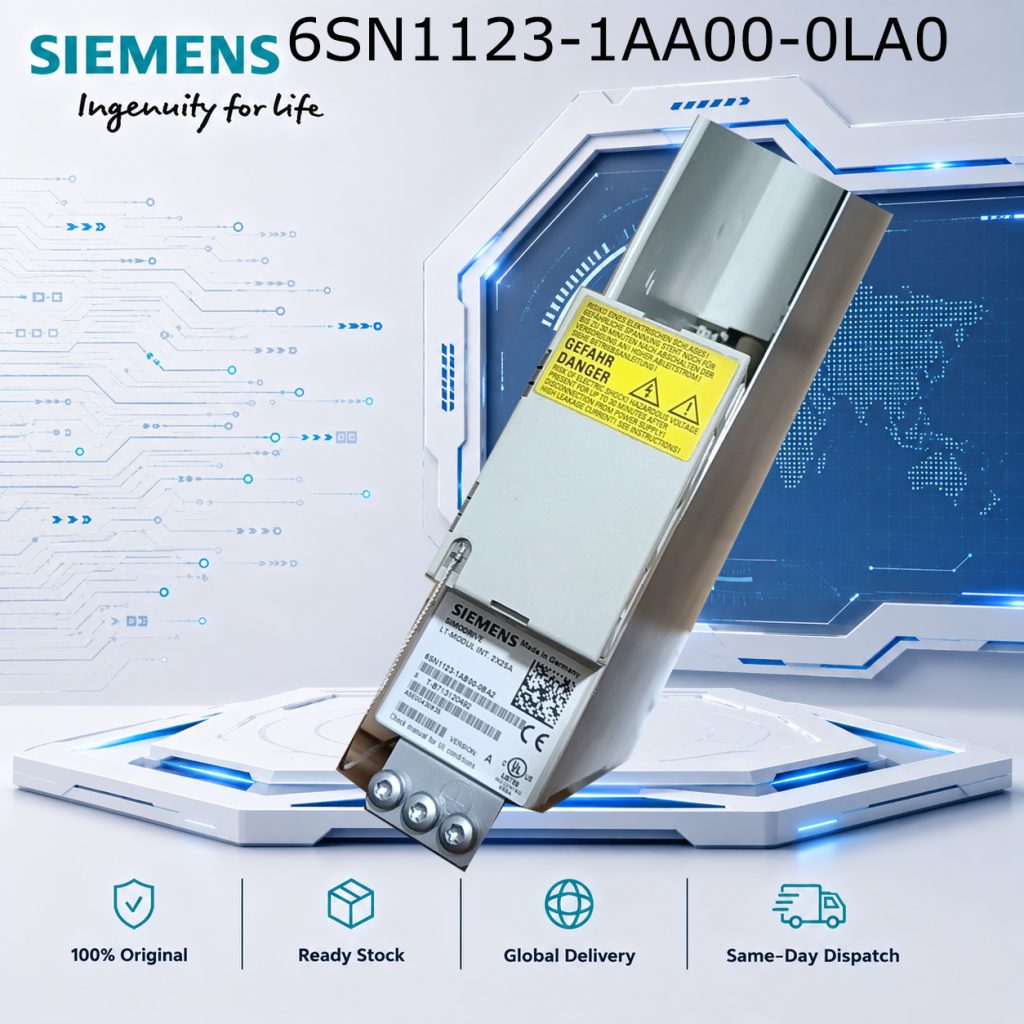 Siemens 6SN1123-1AA00-0LA0 SIMODRIVE CNC Automa...