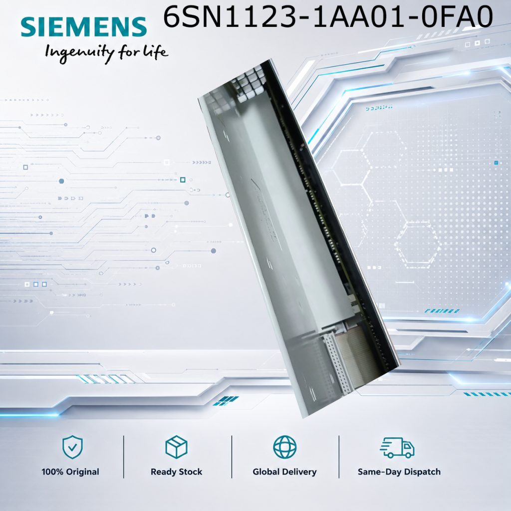 Siemens 6SN1123-1AA01-0FA0 SIMODRIVE Industrial...