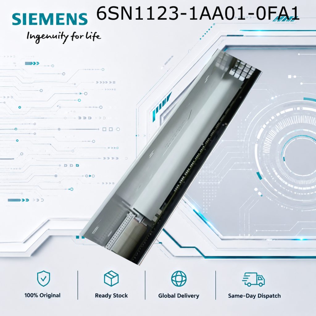 Siemens 6SN1123-1AA01-0FA1 SIMODRIVE Motion Con...