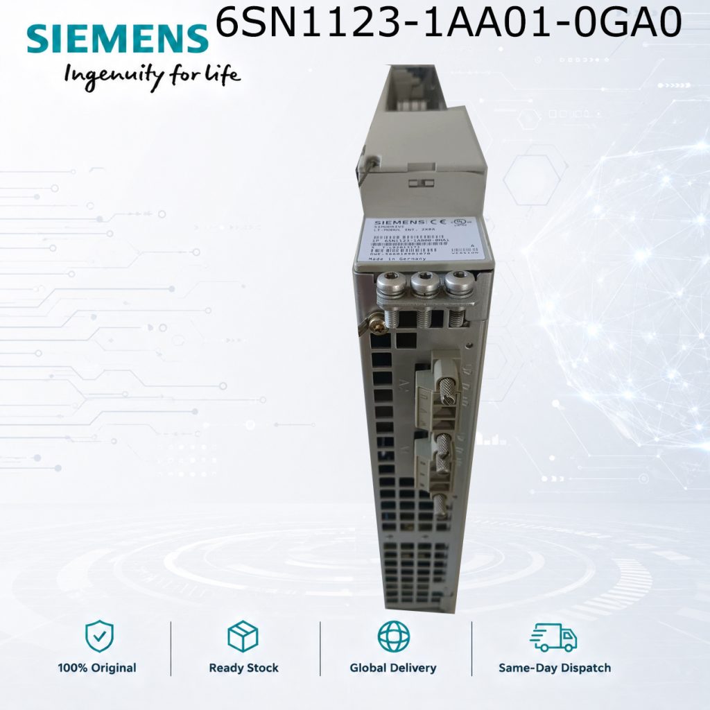 Siemens 6SN1123-1AA01-0GA0 SIMODRIVE Industrial...