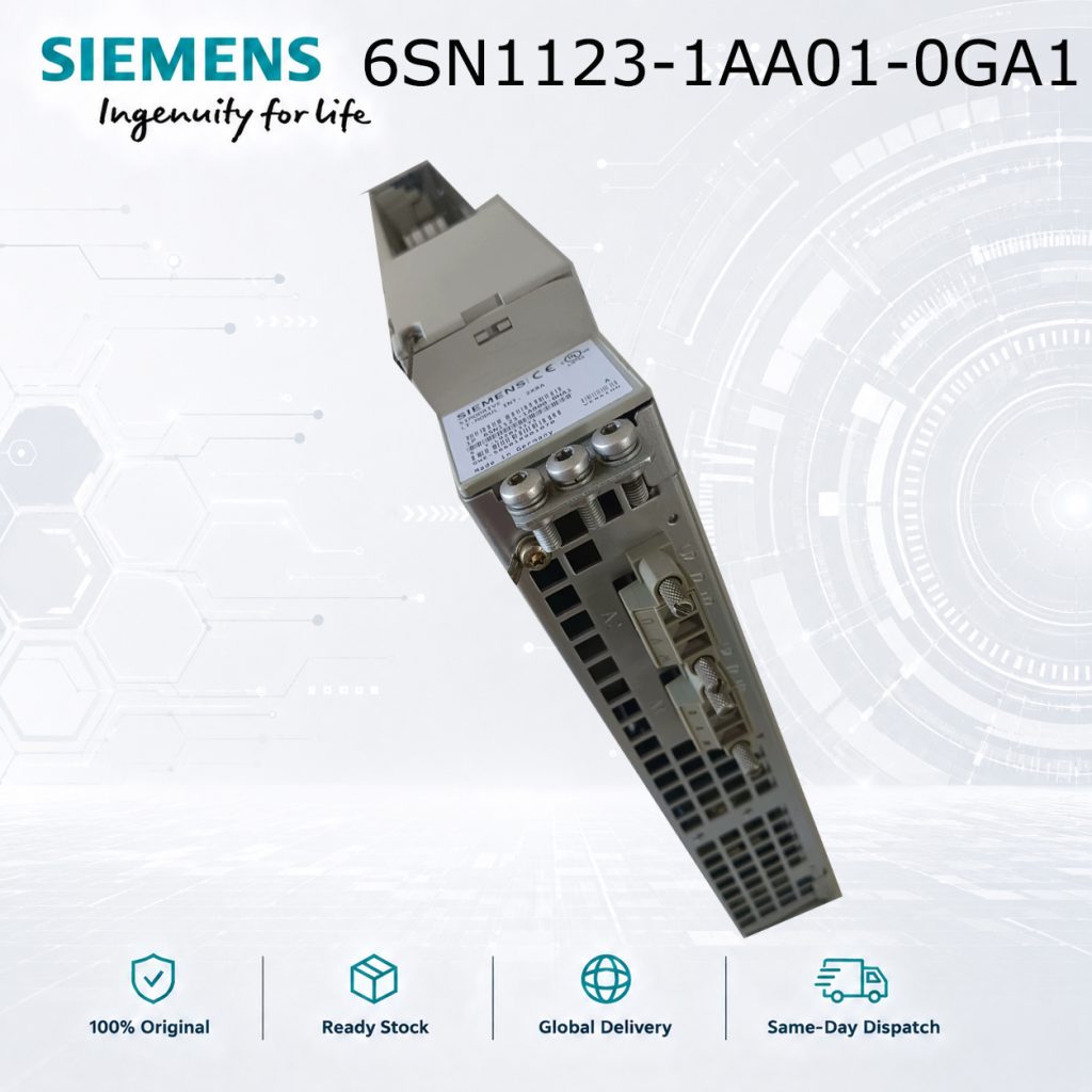 Siemens 6SN1123-1AA01-0GA1 SIMODRIVE Industrial...