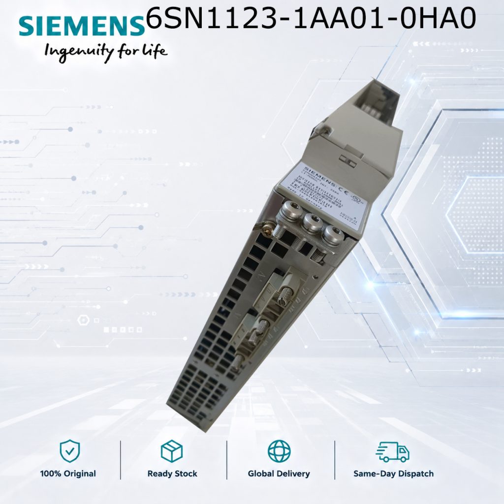 Siemens 6SN1123-1AA01-0HA0 SIMODRIVE CNC Automa...