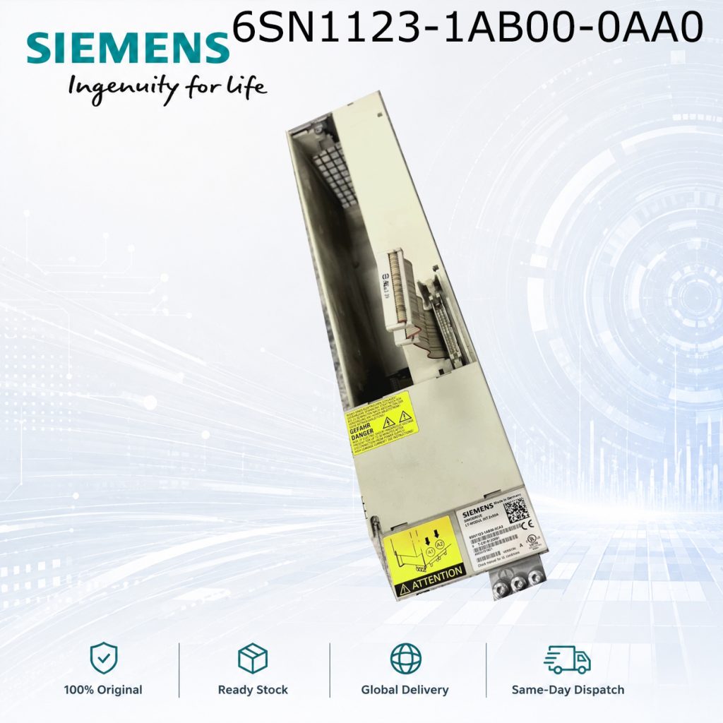 Siemens 6SN1123-1AB00-0AA0 SIMODRIVE Industrial...