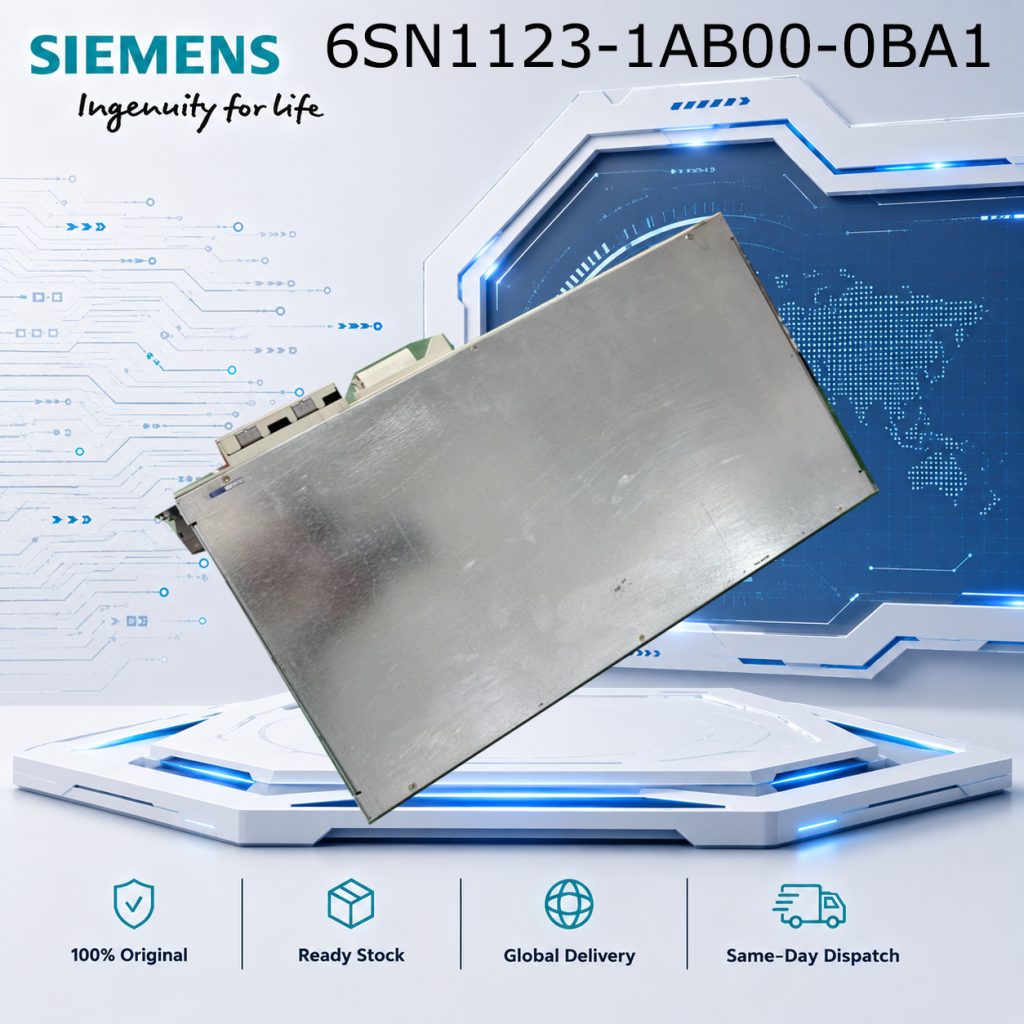 Siemens 6SN1123-1AB00-0BA1 SIMODRIVE CNC Automa...