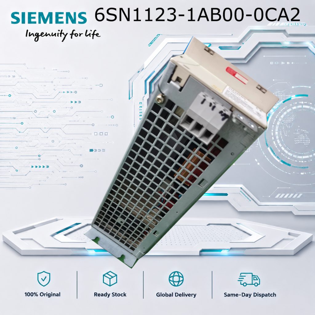 Siemens 6SN1123-1AB00-0CA2 SIMODRIVE Factory Au...