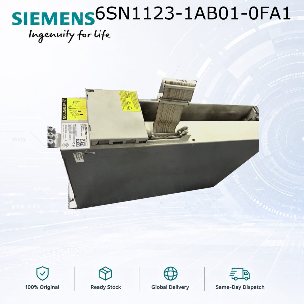 Siemens 6SN1123-1AB01-0FA1 SIMODRIVE Motion Con...