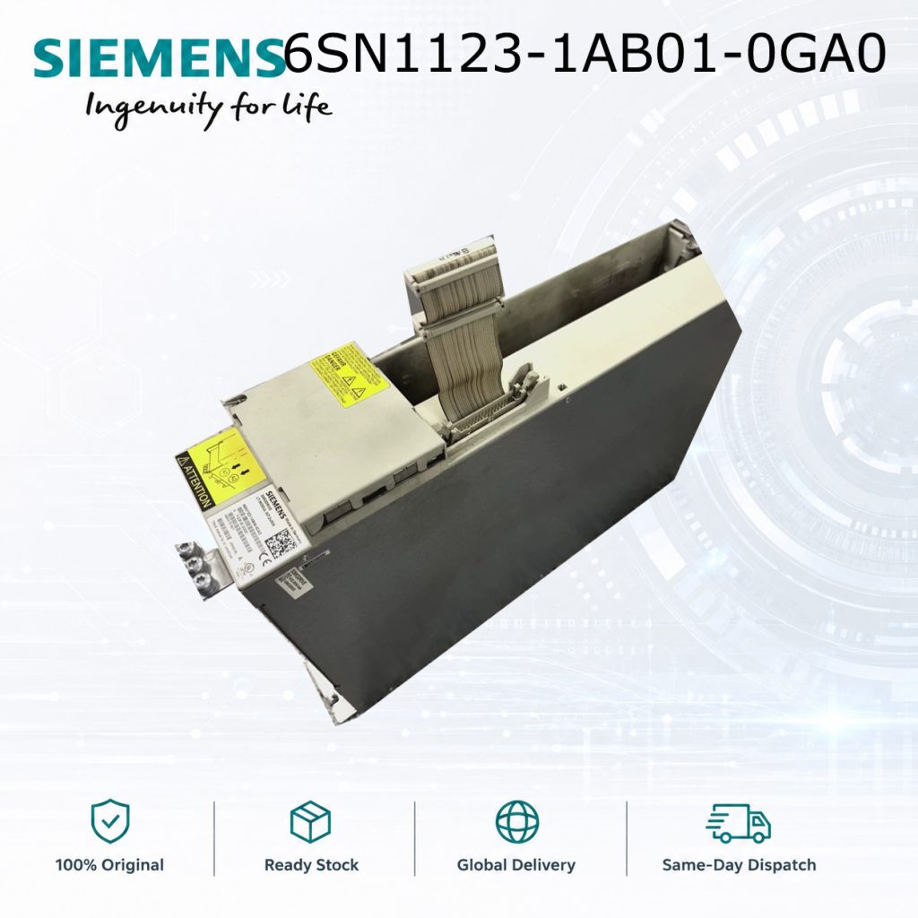Siemens 6SN1123-1AB01-0GA0 SIMODRIVE Industrial...