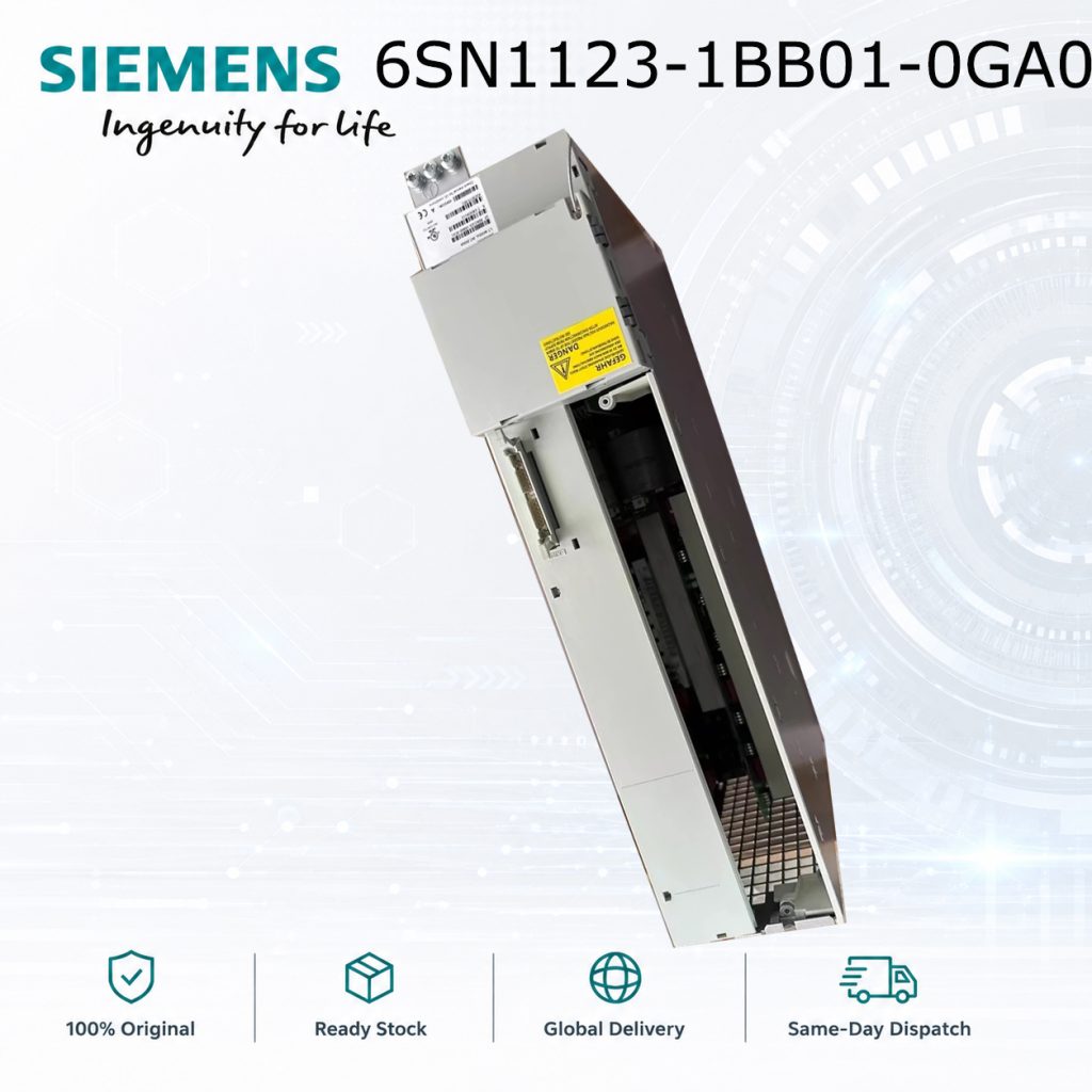 Siemens 6SN1123-1BB01-0GA0 SIMODRIVE Industrial...