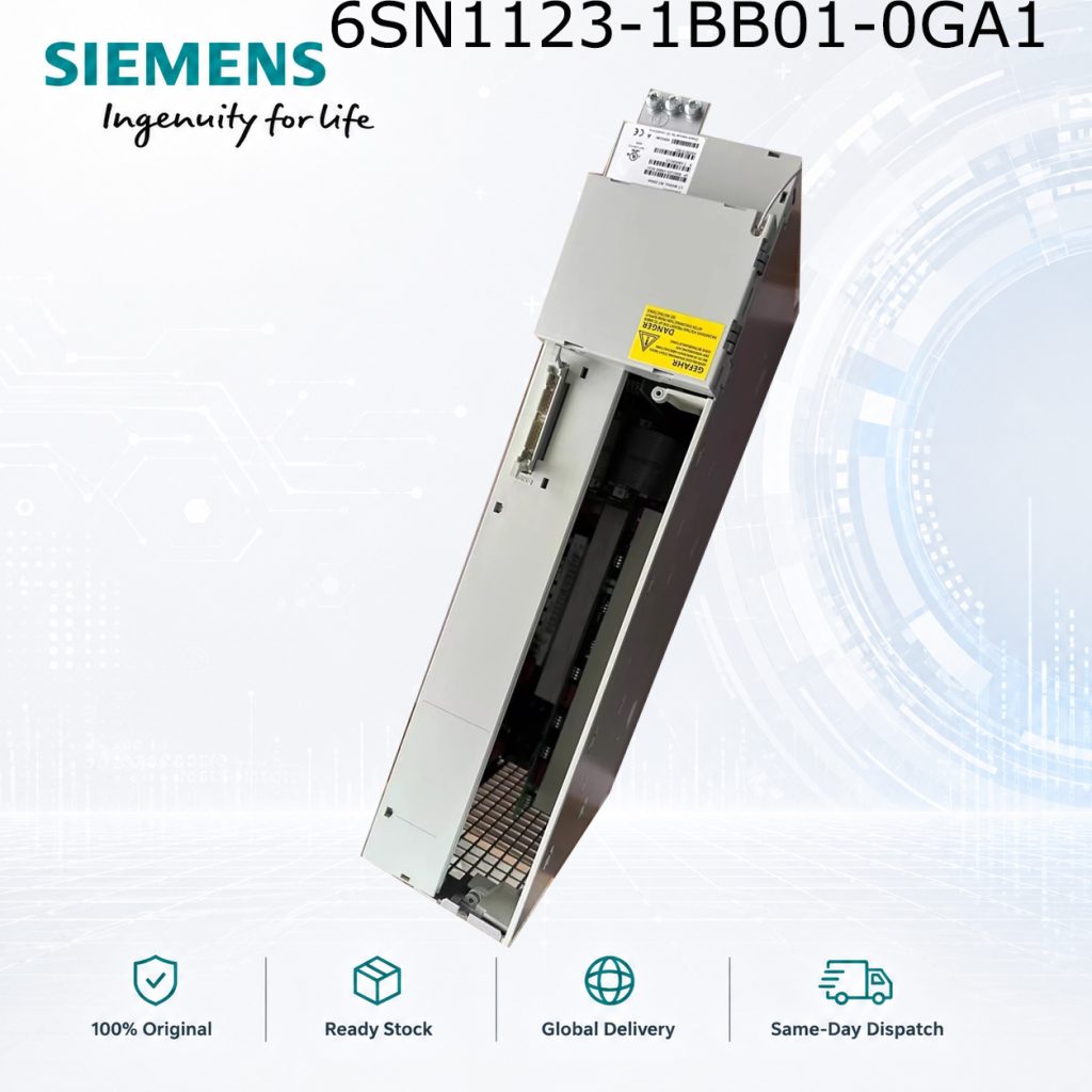Siemens 6SN1123-1BB01-0GA1 SIMODRIVE Industrial...