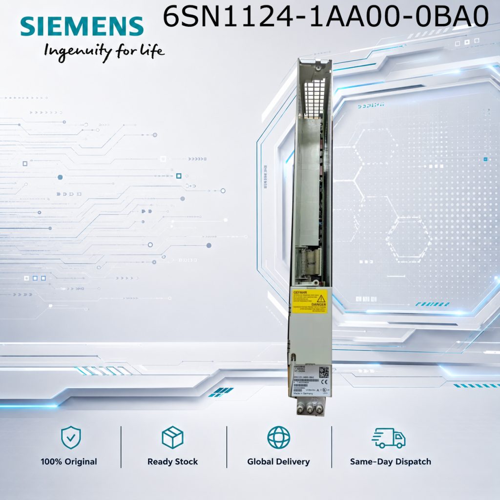Siemens 6SN1124-1AA00-0BA0 SIMODRIVE Industrial...
