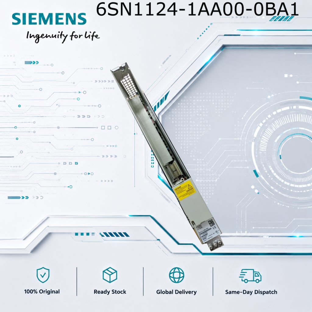 Siemens 6SN1124-1AA00-0BA1 SIMODRIVE CNC Automa...