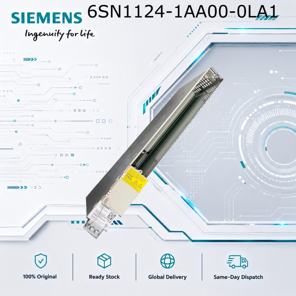 Siemens 6SN1124-1AA00-0LA1 SIMODRIVE Industrial...